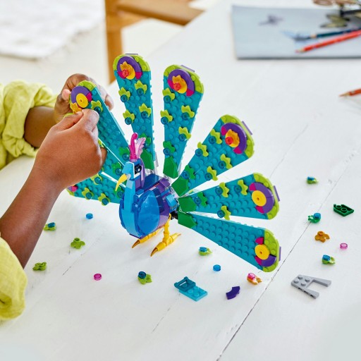 KLOCKI LEGO CREATOR 3w1 EGZOTYCZNY PAW WAŻKA MOTYL PREZENT DLA 7,8,9 LATKI
