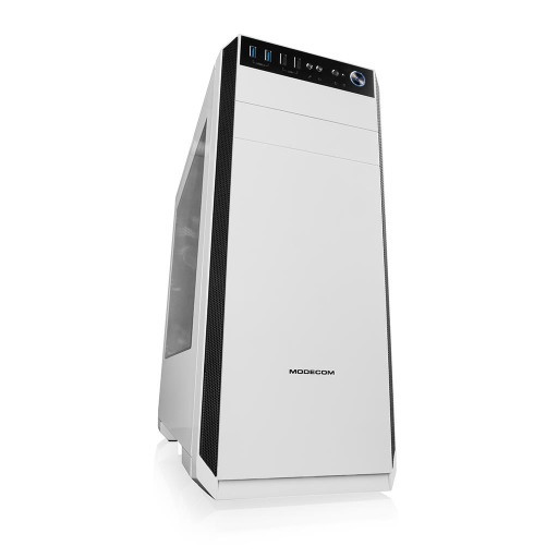 БЕЛЫЙ ЧЕХОЛ ДЛЯ КОМПЬЮТЕРА MODECOM OBERON PRO