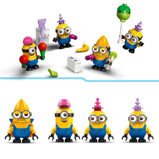 LEGO Minions 75581 - Imprezowy autobus minionków