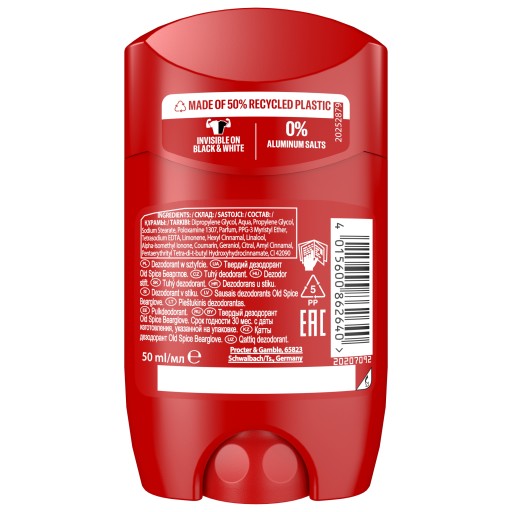 Дезодорант-стик Old Spice Bearglove для мужчин 50 мл