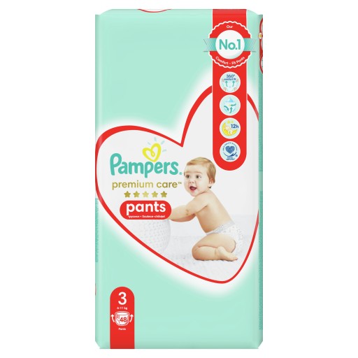 Брюки Pampers Premium Care 3 миди, 48 шт.