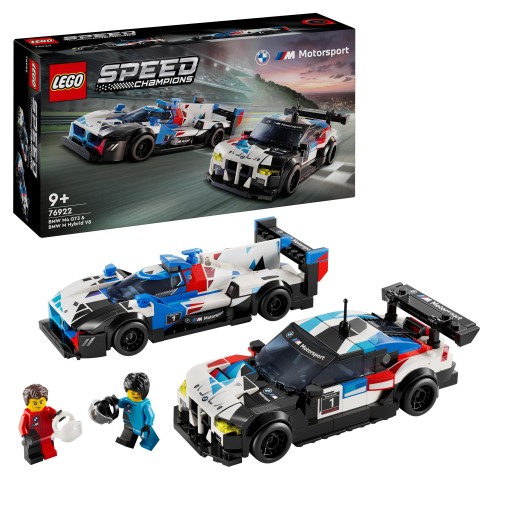 LEGO Speed ​​​​Champions 76922 Автомобили BMW M4 GT3 и BMW M Hybrid V8