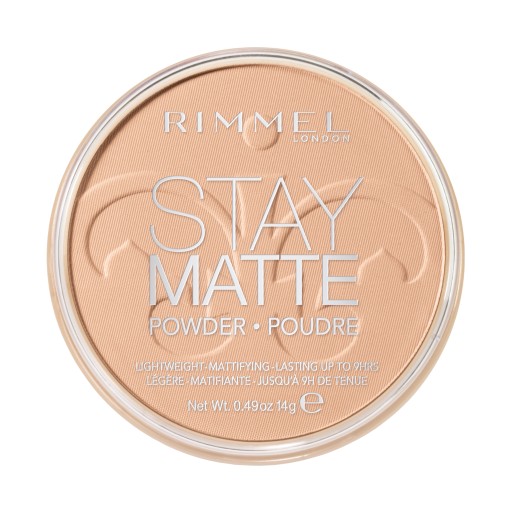 Puder prasowany Rimmel Stay Matte 005 Silky Beige