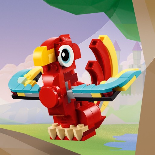 LEGO Creator 3in1 31145 Красный дракон
