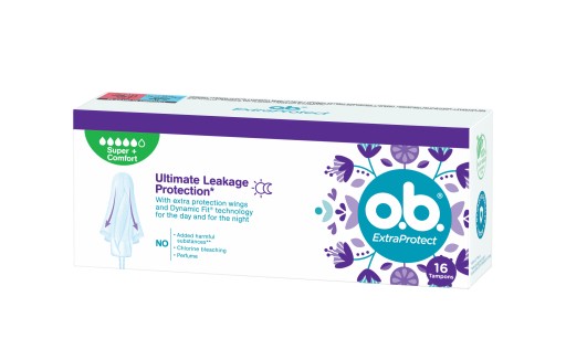 O.B. Extra Protect Super Plus тампоны 3x16 шт. ЖЕНСКИЕ ВПИТЫВАЮЩИЕ ДЛЯ НОЧИ И ДНЯ