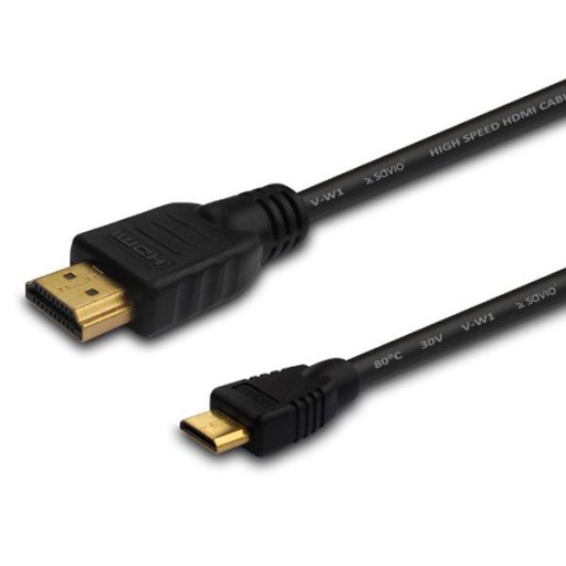 SAVIO CL-09 КАБЕЛЬ HDMI-miniHDMI 1,5 м черный