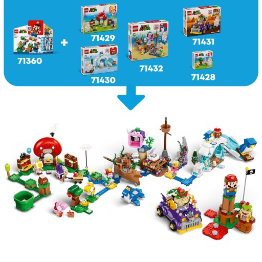 LEGO SUPER MARIO 71431 Маслкар Баузера
