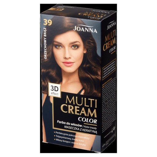 JOANNA MULTI CREAM КРАСКА 39 ОРЕХОВЫЙ БРЮНЕТ