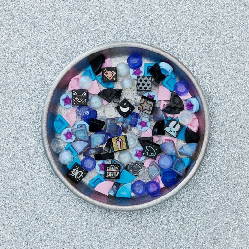 LEGO Dots 41803 DOTS series 8 аксессуары, брелоки