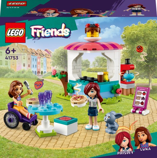 LEGO FRIENDS #41753 — Блинный домик + сумка + каталог LEGO 2024
