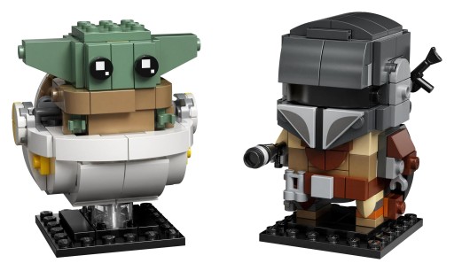 LEGO BrickHeadz 75317 Мандалорец и ребенок