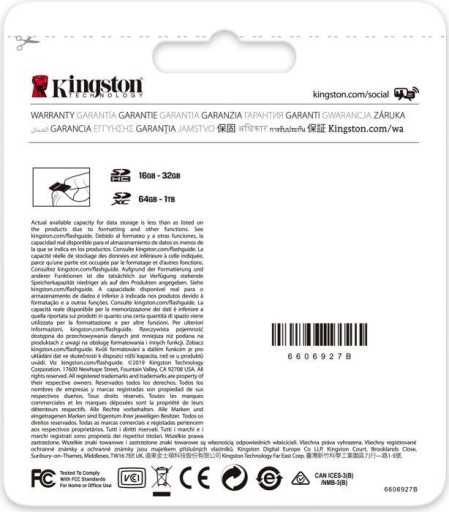 KINGSTON SDS2 128 ГБ SD SDXC C10 UHS-1 100 МБ/с V10