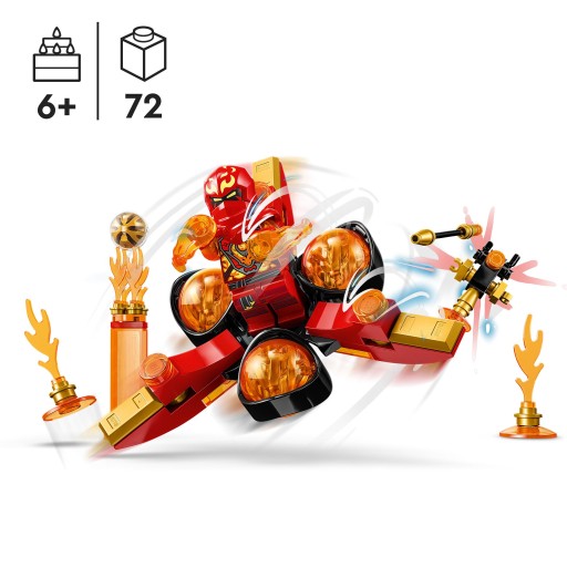 LEGO Ninjago Smocza moc Kaia - SALTO SPINJITSU 71777