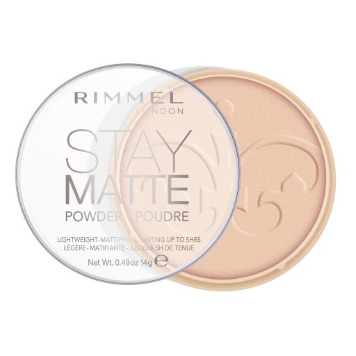 Прессованная пудра RIMMEL STAY MATTE - 003 PEACH GLOW 14г