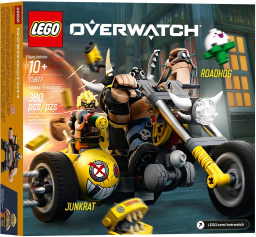 LEGO Overwatch 75977 Лего Турбосвин и скребок