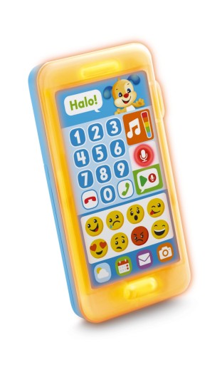 Первый детский смартфон с сенсорным экраном Fisher Price