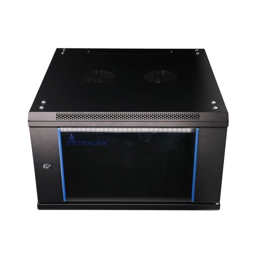 Шкаф-стойка настенный 6U 600x600 Черный