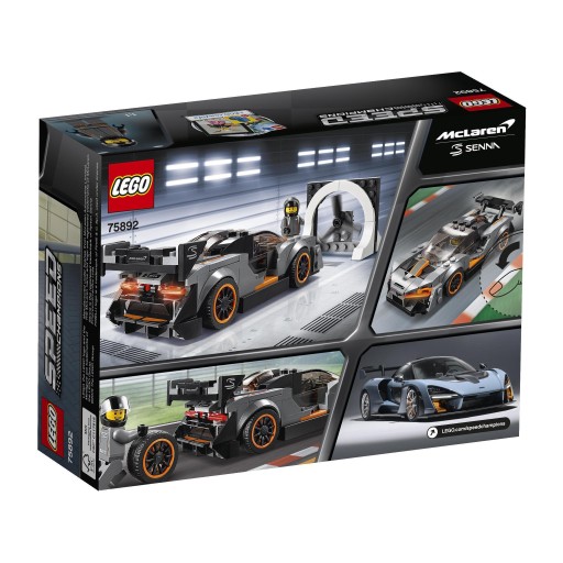 LEGO 75892 LEGO Speed ​​Champions 75892 McLaren Senna + БЕСПЛАТНО