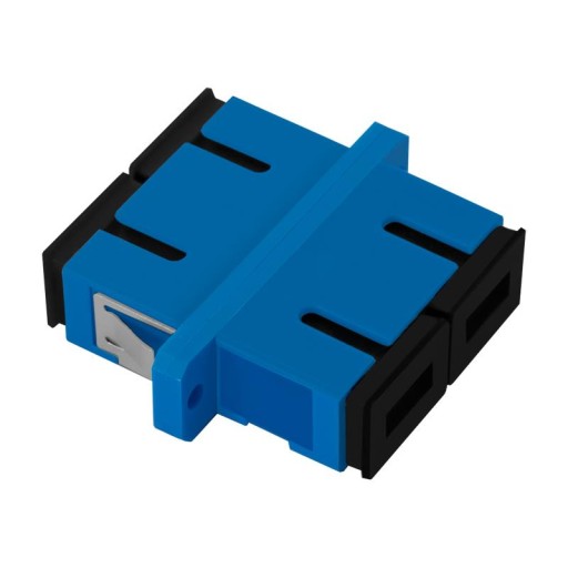 Оптоволоконный адаптер Qoltec SC/UPC Duplex SM