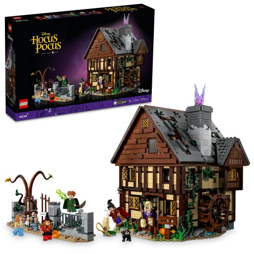 LEGO HOCUS POCUS (21341) НАБОР КИРПИЧИКОВ «СЕДЕРСОН СЕСТРЫ САНДЕРСОН» DISNEY WITCHES (21341)