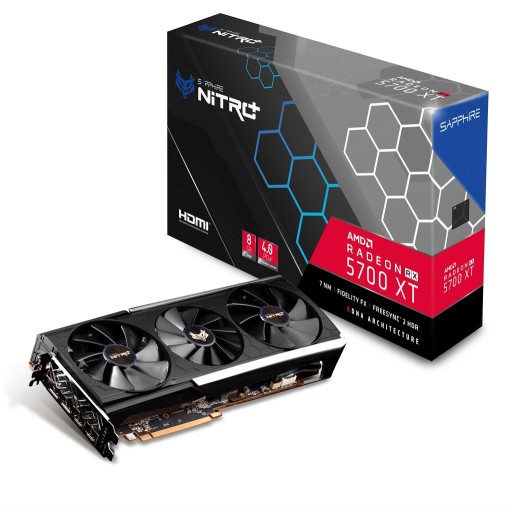 Видеокарта SAPPHIRE Radeon NITRO RX 5700 XT 8 ГБ