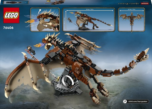 LEGO - HARRY POTTER - SMOK ROGOGON WĘGIERSKI - 76406