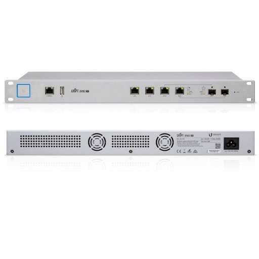 UBIQUITI USG-PRO-4 Ubiquiti UniFi USG PRO Шлюз безопасности предприятия Широкий