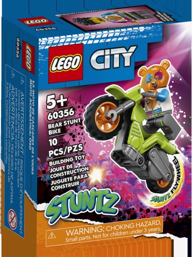 Мотоцикл «Медведь» LEGO City 60356