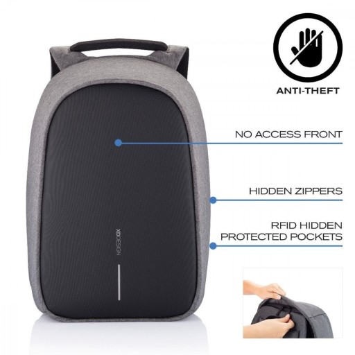 Plecak Antykradzieżowy na laptop 13,3” XD Design Bobby Hero Small P705.702