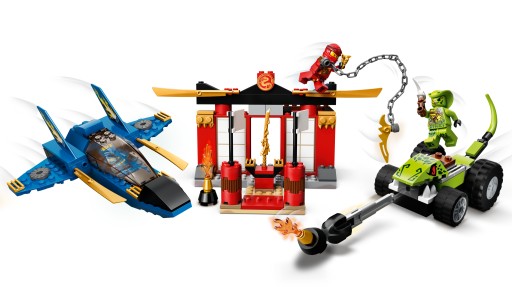 Klocki LEGO 71703 Ninjago - Bitwa burzowego myśliwca