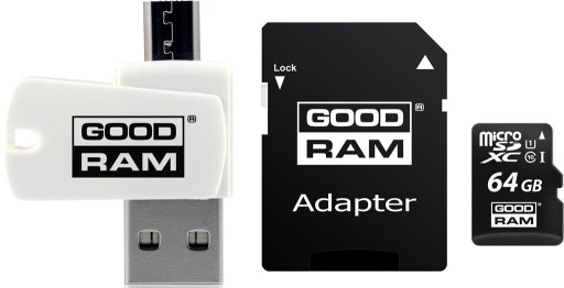 Karta MICROSD 64GB do kamerki samochodowej