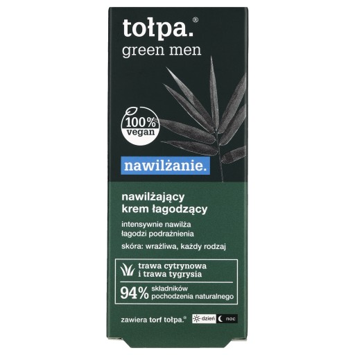 Tołpa Green Men увлажняющий успокаивающий крем для мужчин 50 мл