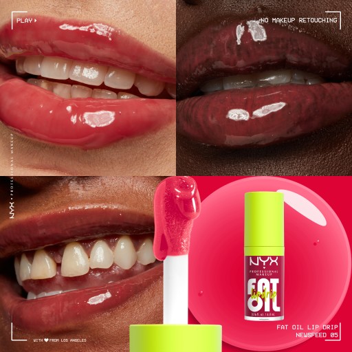 NYX PROFESSIONAL MAKEUP FAT OIL GLOSS LIQUIDE GLOSS 05 NEWSFEED 4,8 мл