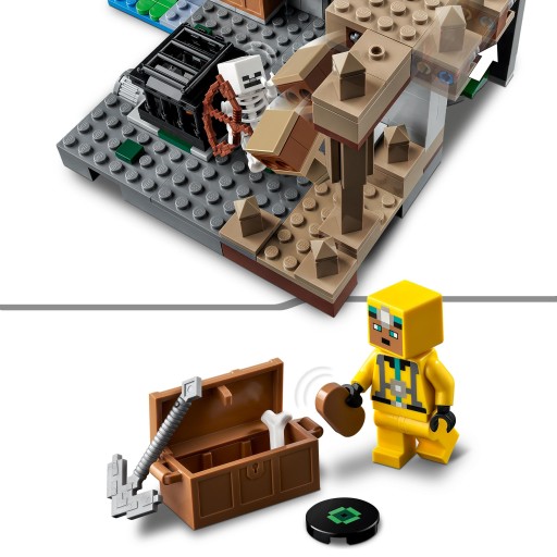 LEGO Minecraft Скелет Подземелье Капельная пещера