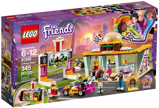 LEGO FRIENDS 41349 ГОНОЧНЫЙ РЕСТОРАН-БАР, магазин