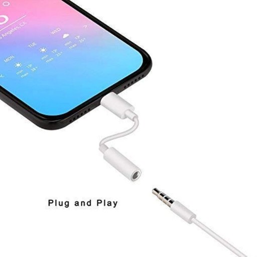 АДАПТЕР JACK LIGHTNING iPhone 7 8 X