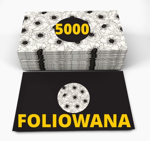 ВИЗИТКИ ДВУСТОРОННИЕ, ФОЛЬГИРОВАННЫЕ, офсет, 5000 шт.