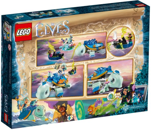 LEGO ELVES 41191 ДРАКОН ЧЕРЕПАХА КАЛИПСО НАИДА Летучая мышь