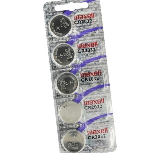 Maxell CR 2032 Литиевые батарейки 3 В в блистере по 5 шт. CR2032