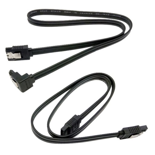 Кабель SATA III, 50 см, SATA 3, 6 ГБ/с, УГЛОВОЙ SSD-ДИСК