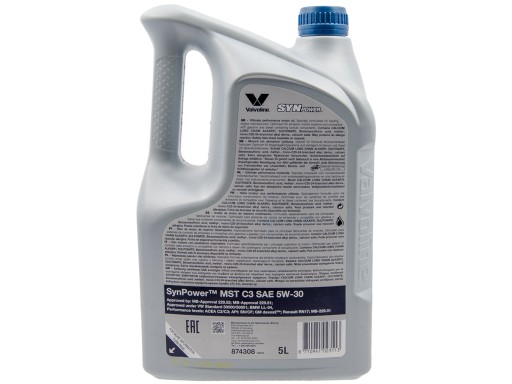 ПРОКЛАДКА VALVOLINE DRAGON 5W30 ФИЛЬТР OPEL INSIGNIA