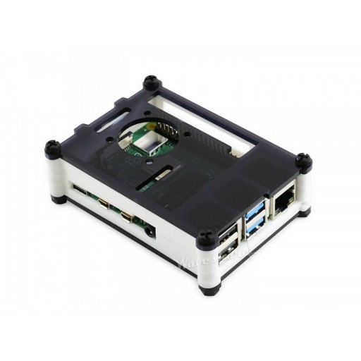 Корпус для Raspberry Pi 4, вентилятор радиатора