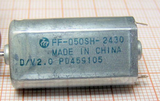 Двигатель 2V 16300 об/мин FF-050SH MABUCHI НЕ ИСПОЛЬЗУЕТСЯ