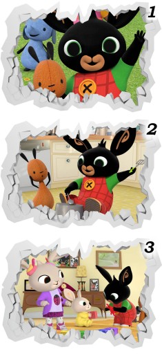 3D наклейки Bing для детей 70х50