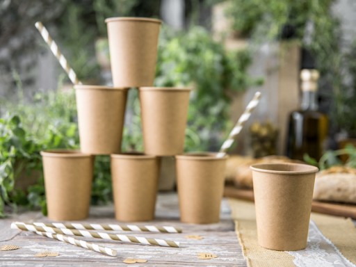 Бумажные трубочки GOLD STRIPES на годовалый день рождения