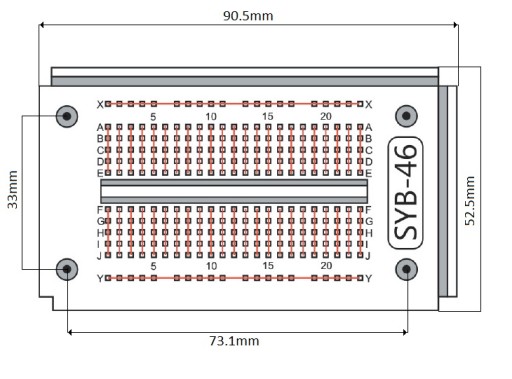 Прототип платы с 270 полями type2