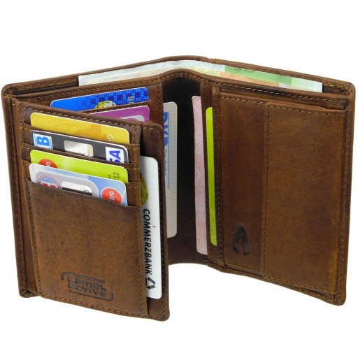 Мужской кожаный кошелек CAMEL ACTIVE 280 703 29 RFID