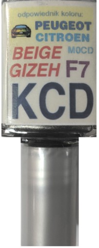 CITROEN PEUGEOT KKS ROUGE GRIOTTE LAKIER ZAPRAWKA