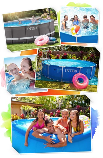 INTEX FRAME САДОВЫЙ БАССЕЙН 610x122 КОМПЛЕКТ 21В1