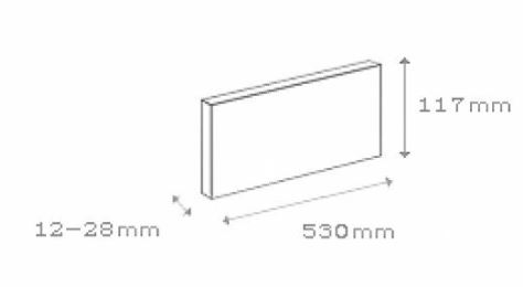 Настенная плитка Stegu декоративный камень серый бетон 0.43m2 Timber 3